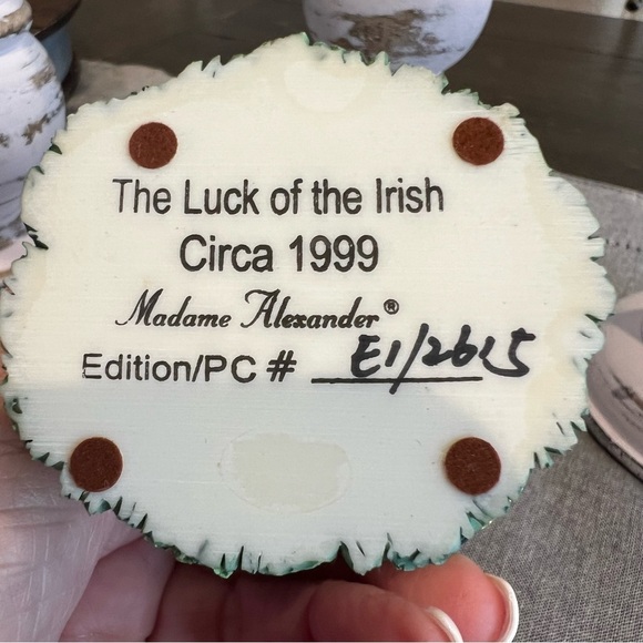 Vintage Madame Alexander Luck of the Irish Figurine - Picture 5 of 5